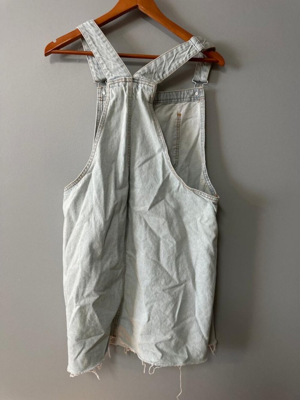 Denim Overall Dress